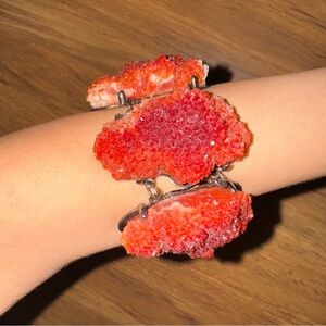 Stunning Red Stone Bracelet